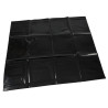 You2Toys Taie d'oreiller noire en Vinyle 80 x 80cm